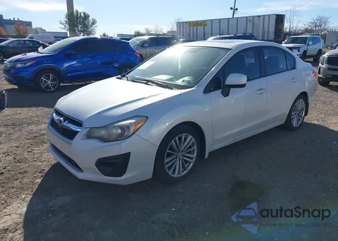 2012 Subaru Impreza 2.0I Premium из США, поврежденный, VIN JF1GJAD68CH008682
